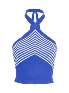 Укороченный топ Influencer Top, королевский синий