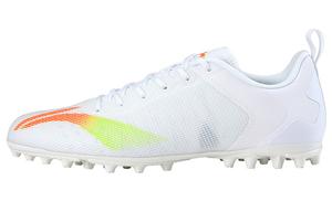 Футбольные бутсы мужские низкие белые/оранжевые/зеленые Lining