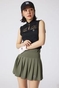 Плиссированная юбка-клеш Rienda, цвет Kha