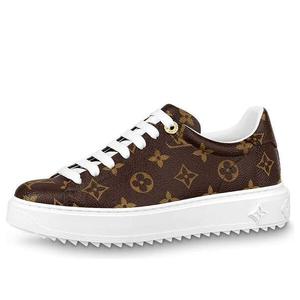 Кроссовки time out sneakers 'brown monogram' Louis Vuitton, коричневый
