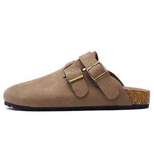 MEXICAN Сандалии с закрытым носком, устойчивые к истиранию и скольжению, унисекс, хаки