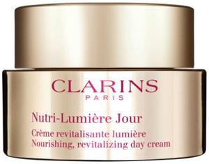 Дневной освежающий крем Nutri-Lumière придает коже сияние Clarins, 50 мл