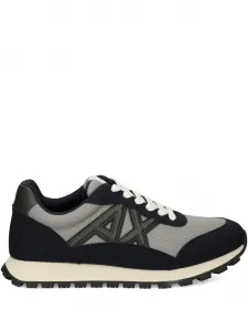 Кроссовки с логотипом Armani Exchange, серый