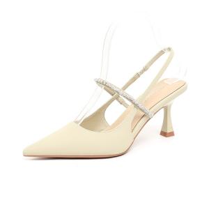 Туфли женские на высоком каблуке Beijiani, цвет Light Yellow