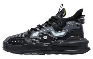 Мужские кроссовки Lifestyle, средняя высота, черный/серый Qiaodan