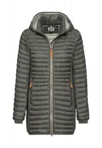 Стеганая куртка с капюшоном женская Camel active, цвет 34 Khaki