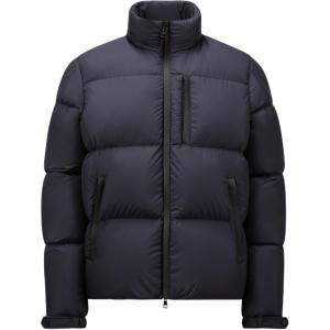 Беспр Застегивающаяся на молнию пуховая куртка Moncler, Морской синий