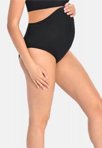 Трусы Teyli Umstands aus Baumwolle mit hoher Taille Iris, черный