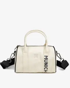 Сумка на плечо из хлопчатобумажной ткани с передним карманом Munich, цвет Crudo