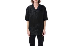 Рубашка мужская Off-White с короткими рукавами, черный