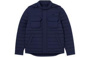 Пуховик мужской темно-синий Lacoste, темно-синий