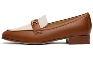 Clarks Лоферы женские коричневые