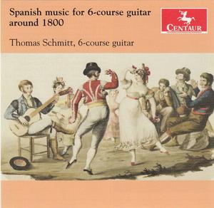 CD диск De Gistau / Schmitt, Thomas: Spanish Music for 6-Course Guitar Around 1800