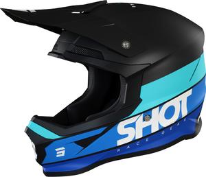Шлем для мотокросса Shot furious story, Black/Blue