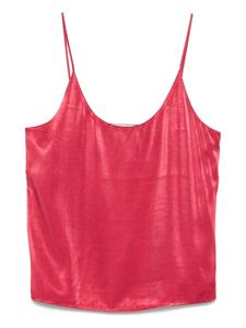 Scotch & Soda атласный топ, красный