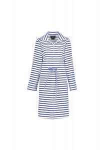 Халаты женские на молнии Breton 6597 темно-синий - 16 Cawö