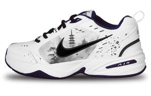 Кроссовки Nike Air Monarch 4 Chunky Sneakers Unisex Low-Top Black