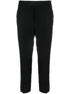 Укороченные брюки прямого кроя SAPIO, черный