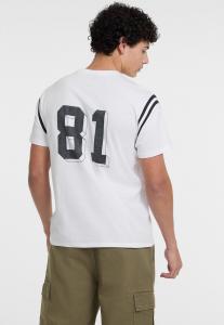 Футболка с принтом Guess Jeans, белый