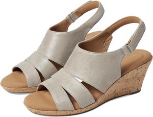 Сандалии Rockport Briah Sling, цвет Taupe Metallic Leather