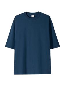 Рубашка Bershka, морской синий