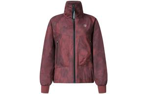 Пуховик женский с принтом по всей поверхности FILA