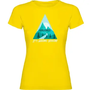Футболка с коротким рукавом Kruskis Hiking Season, желтый
