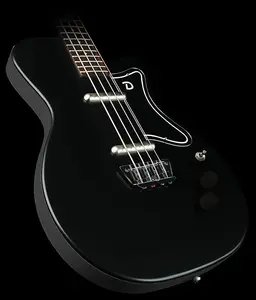 Электрогитарa бас Danelectro 56 Dolphin Bass Black, 4-струнная