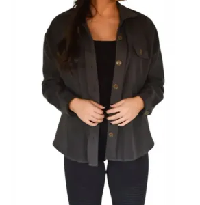 Рубашка-куртка Ali угольного цвета Falcon Park