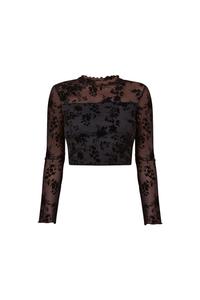 Топ Yumi, черный