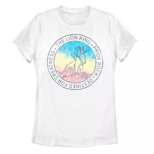 Детская футболка Disney's Lion King Rainbow Destined For Greatness Licensed Character, белый