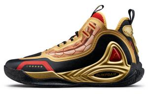 Баскетбольные кроссовки Zengo Basketball Shoes Men Mid-Top Black/Gold 361°