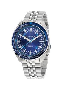 NAUTICA Часы Analog в сапфире, серебро