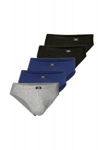 Мини-трусы / трусы, упаковка из 5 шт. из органического хлопка jbs, цвет Blau Grau Schwarz