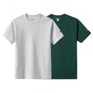 Футболка Unisex Champion, 2 шт (Белая+Темно-синяя)