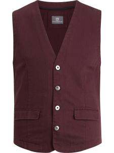 Жилет Jan Vanderstorm Vest Torell, цвет bordeaux/dark red