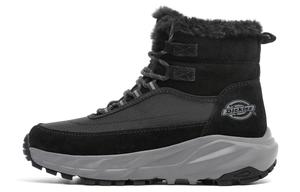 Мужские зимние ботинки Dickies комбинированные на толстой подошве, черно-серый