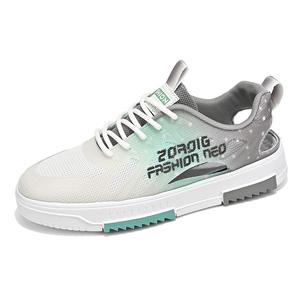 Мужские низкие кроссовки для скейтбординга с амортизацией, износостойкие, легкие и дышащие SHOUBA, Gray