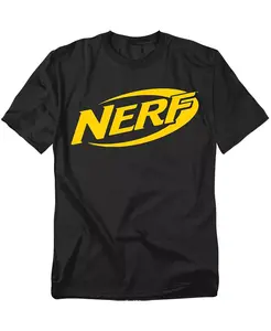 Футболка Big & Tall с логотипом Nerf, черный