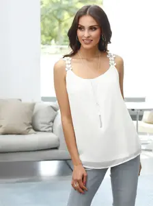 Lady блузка топ, цвет Ecru