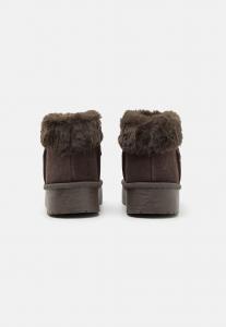 Ботильоны на платформе LEATHER Even&Odd, темно-коричневый