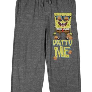 Мужские брюки для сна с изображением Губки Боба Квадратные Штаны Licensed Character