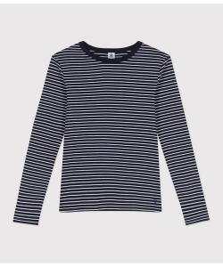 Мини-футболка с длинным рукавом Marinière