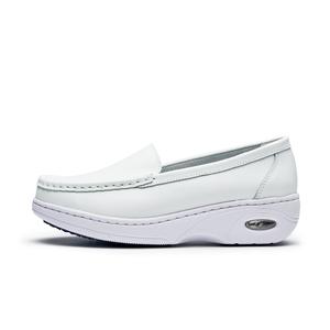 AOKANG Повседневные однотонные туфли 3 см, женские, белые