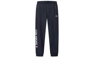 Трикотажные спортивные штаны мужские темно-синие Fila, темно-синий