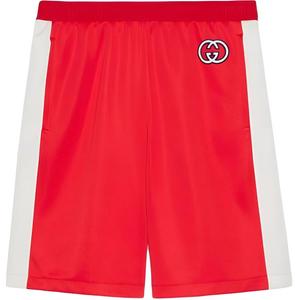 GUCCI Повседневные шорты мужские красные Moderate