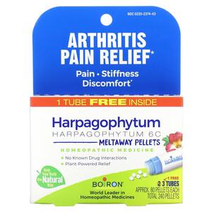 Гранулы Harpagophytum Meltaway, 3 тюбика, по 80 пеллет в каждом Boiron