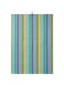 IB Laursen Кухонное полотенце в полоску, разноцветное, голубое, бирюзовое