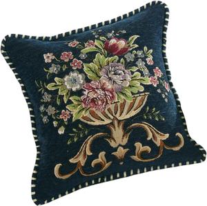 Jynqra Подушка с вышивкой мягкая для дивана и кровати Coffee