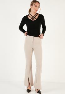 Джемпер SLIM FIT LELA, черный